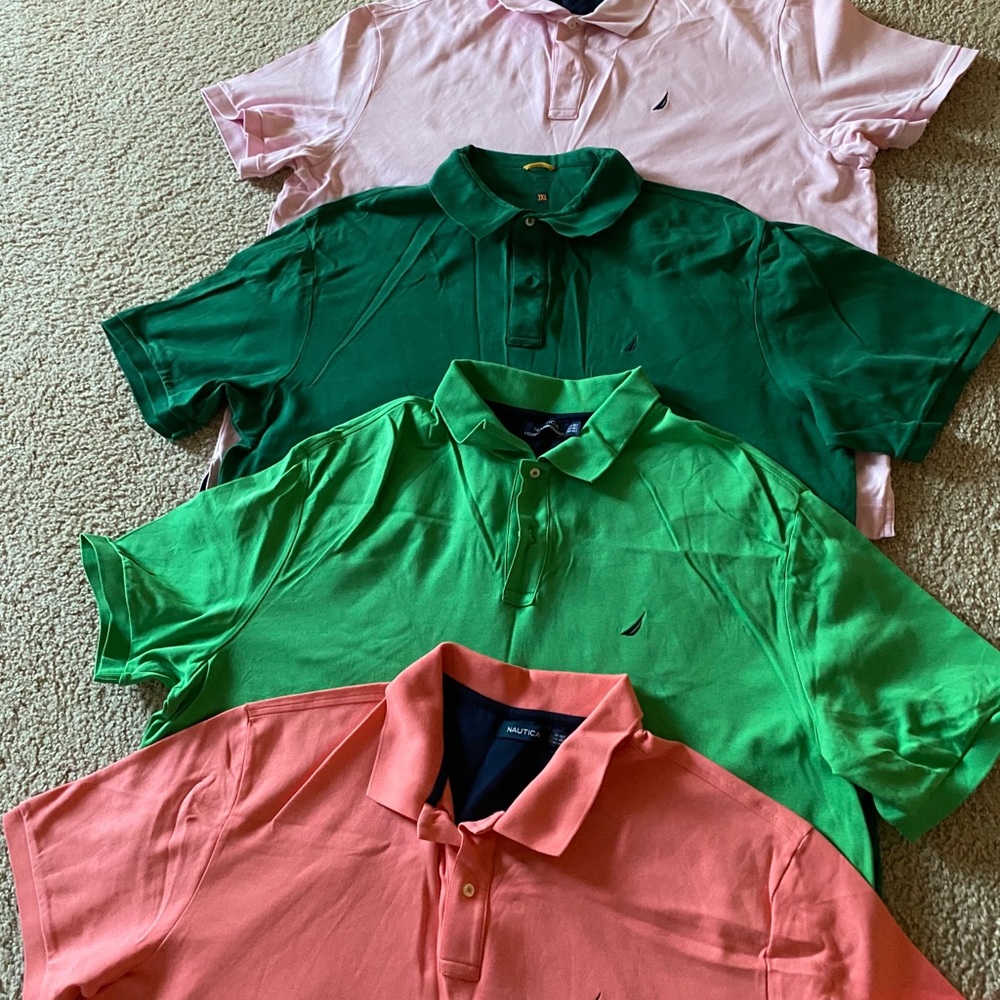 Nautica button ups size 3X.  Each shirt is $20